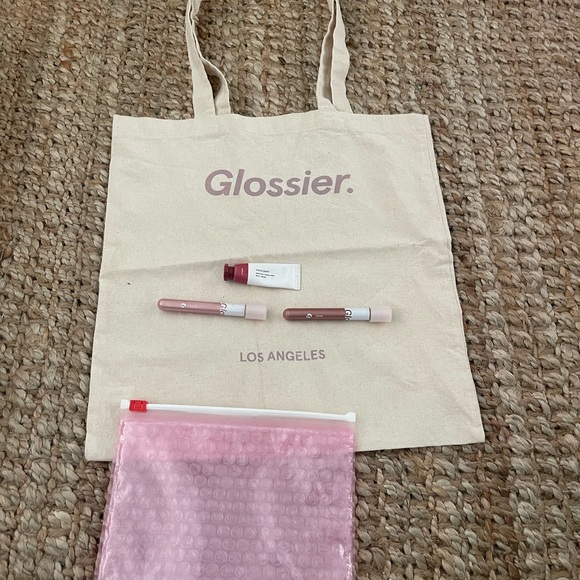 Glossier Makeup Glossier Tote Bag Travel Bag Glossier Cloud Paint